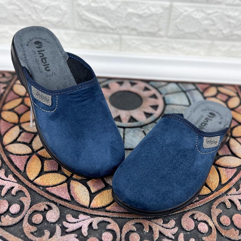 Тапочки чоловічі кімнатні Inblu VS-00РО000082 р. 41 25,5 см Синій