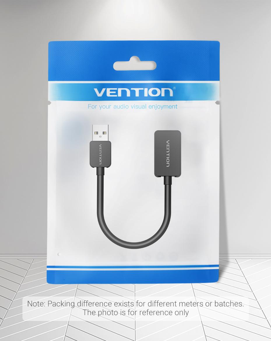 Зовнішня звукова карта Vention USB OMTP CTIA роз'єм 3,5 мм для гарнітури шумозаглушення Plug and Play 48кГц 16біт 0.15 м Чорний (CDZB0) - фото 14 Зовнішня звукова карта Vention USB OMTP CTIA роз'єм 3,5 мм для гарнітури шумозаглушення Plug and Play 48кГц 16біт 0.15 м Чорний (CDZB0) - фото 14