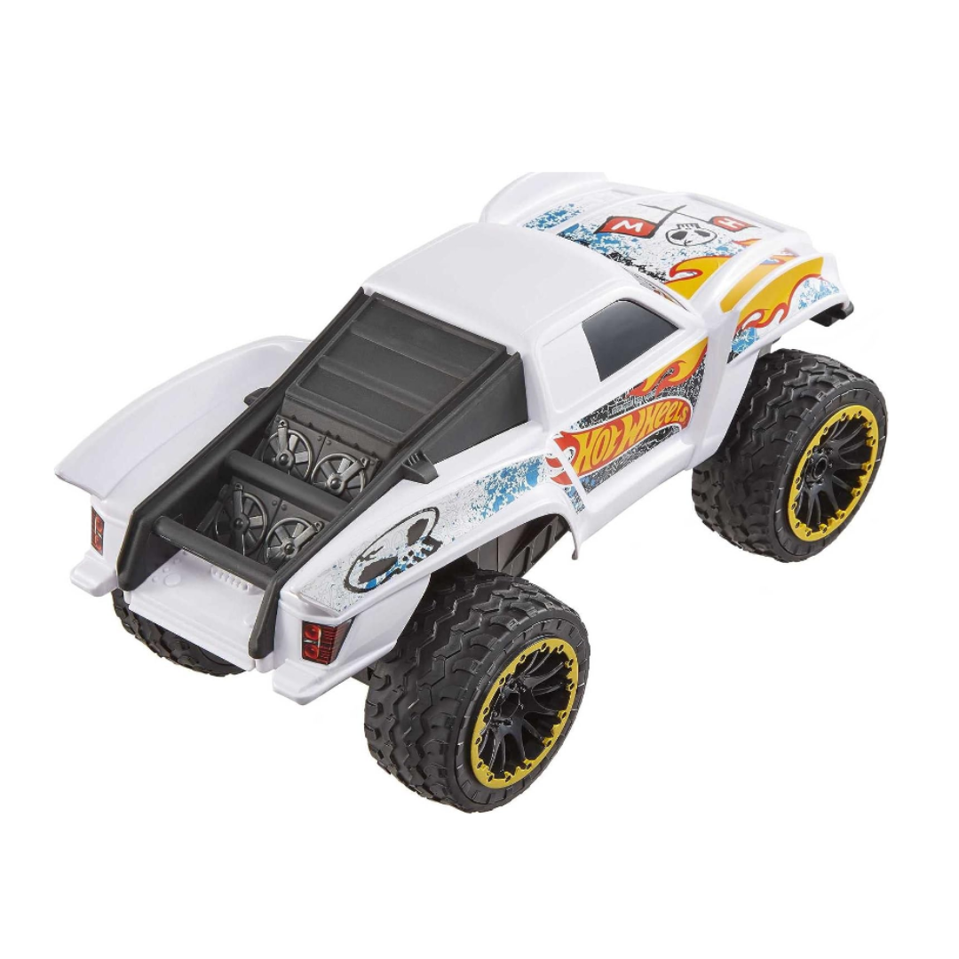 Машинка Hot Wheels RC White Ford F-150 пультом управления Белый - фото 3