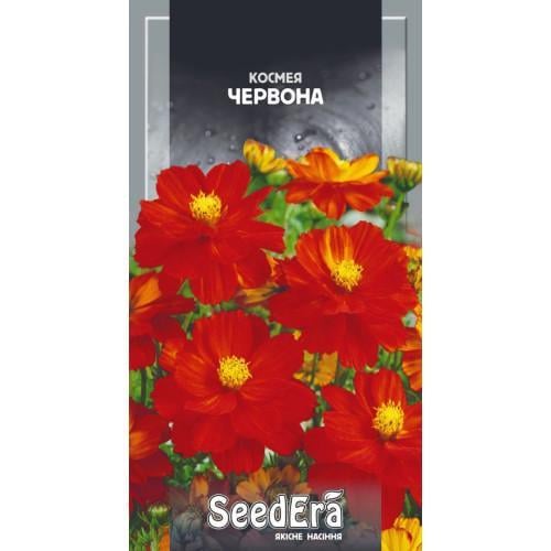 Семена цветов Космея Сімейний сад 0,5 г Красный (CS-1058)