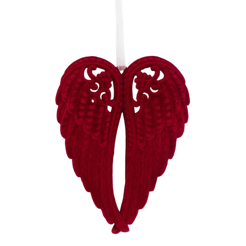 Ялинкова іграшка Оксамитові крила 14,3 см (6040-032) Ялинкова іграшка Оксамитові крила 14,3 см (6040-032)
