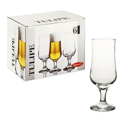 Набор бокалов для пива Pasabahce Tulipe 44169 370 мл 6 шт. - фото 3 Набор бокалов для пива Pasabahce Tulipe 44169 370 мл 6 шт. - фото 3