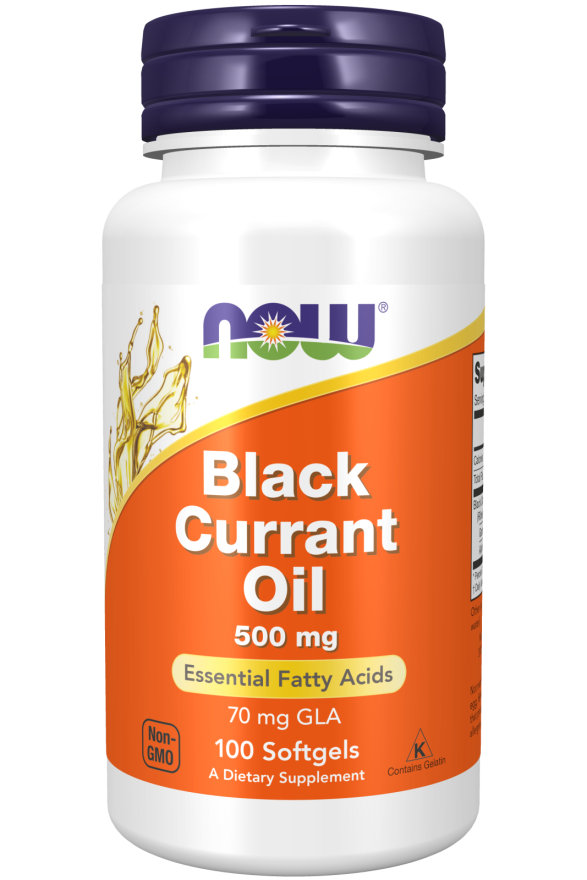 Витамин Black Currant Oil, 500 mg 100 Softgels