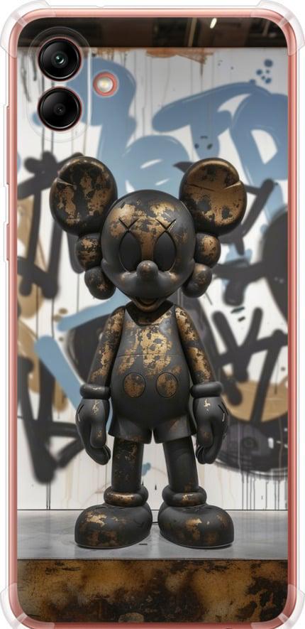 Чехол на Samsung Galaxy A04 A045F Bronze kaws v2 (6098sp-2831-42517)