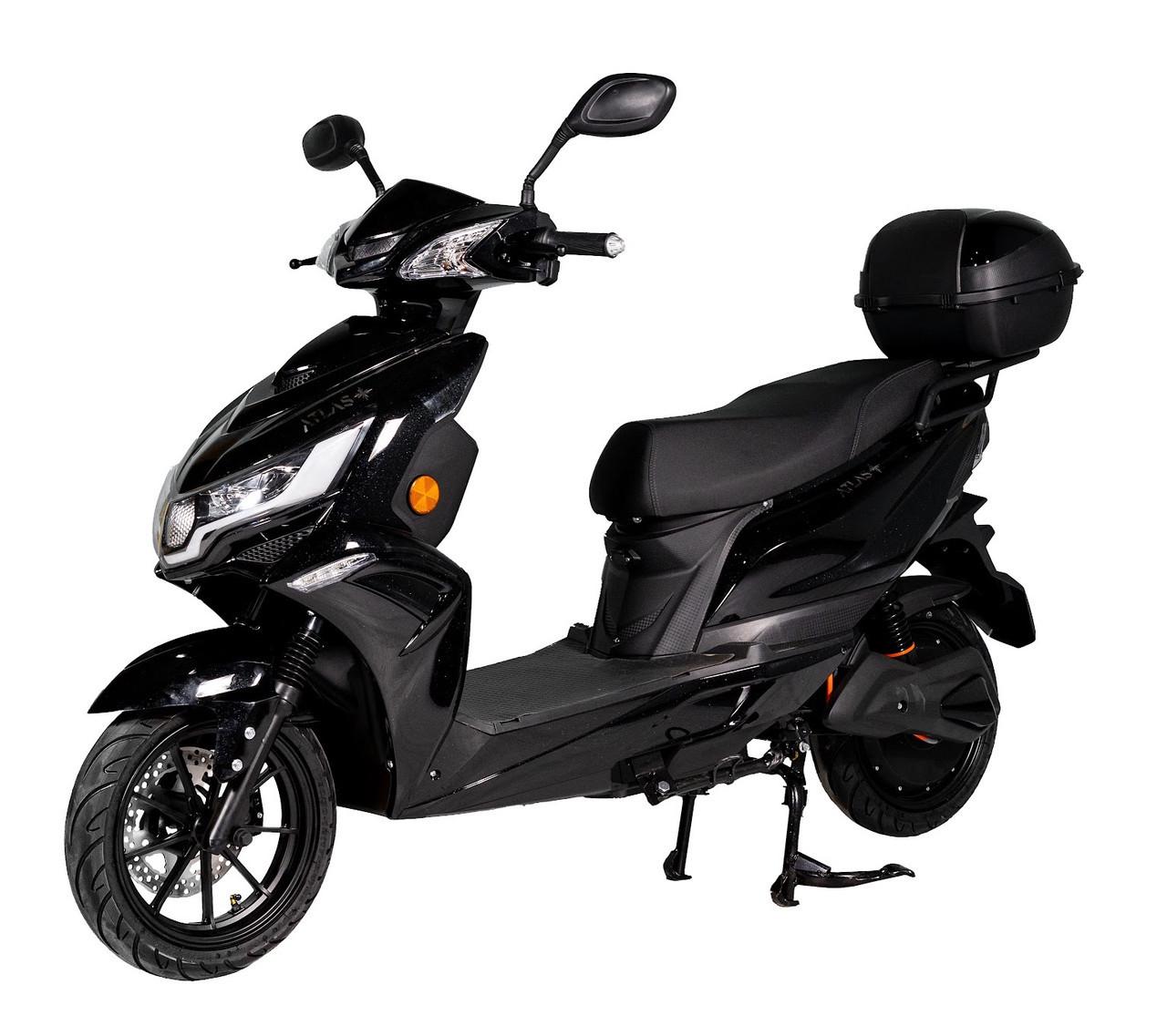 Электроскутер ATLAS Eagle Box 2000W Lithium Black (4023)