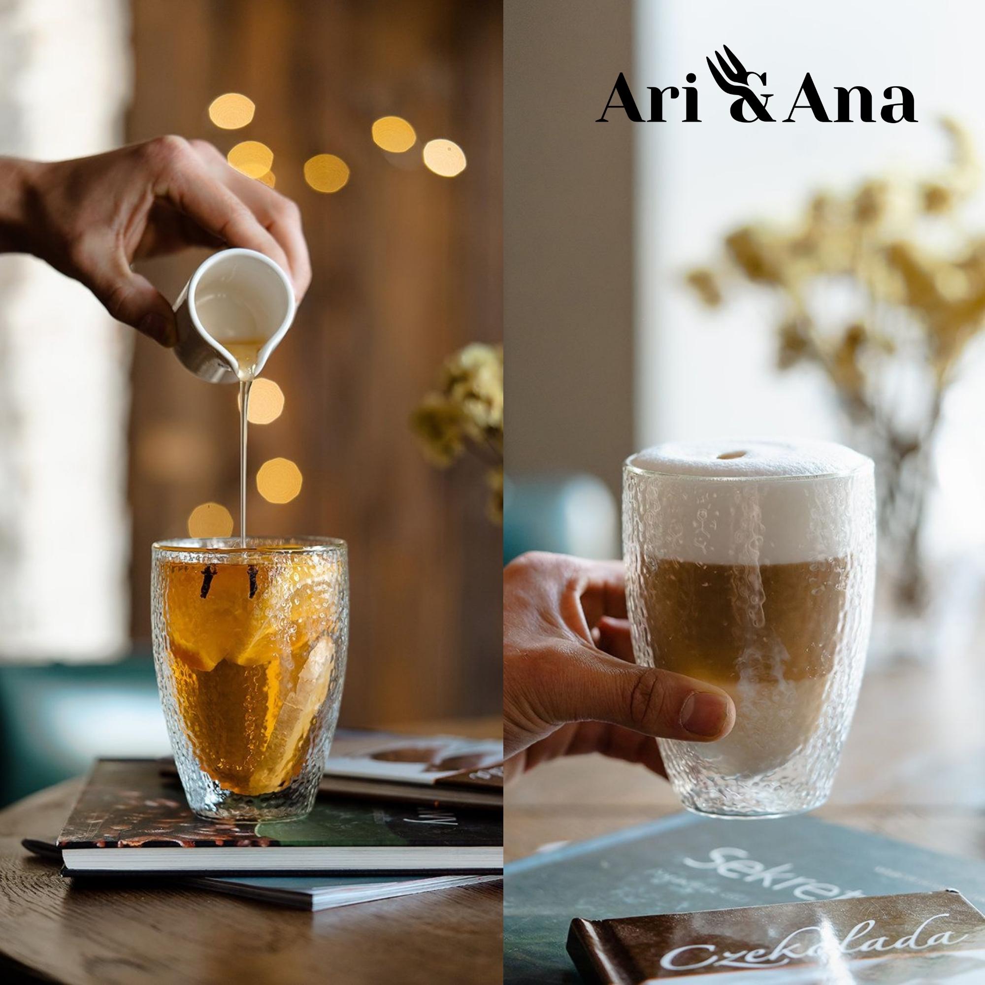 Набір склянок з подвійними стінками 350 мл 4 шт. (24407993) - фото 7