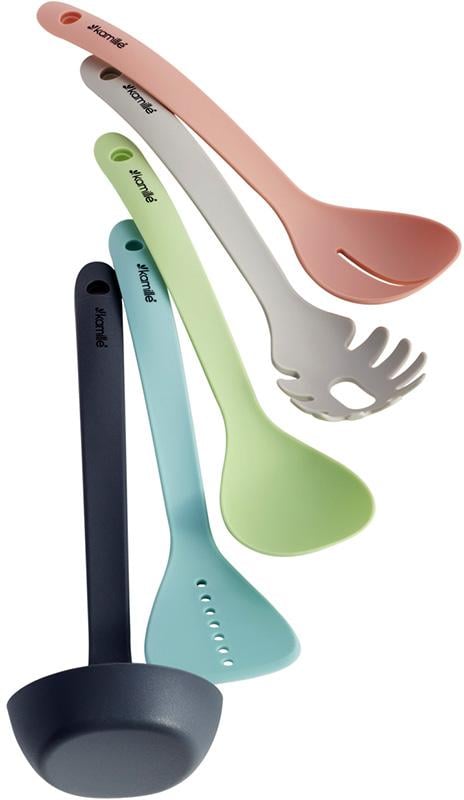 Набір кухонного приладдя Kamille Kitchen Utensils 5 пр. нейлон (KM-5237)