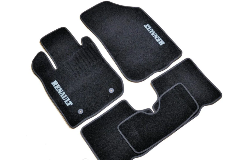 Килимки автомобільні ворсові в салон для Renault Fluence 2009-т. ч.