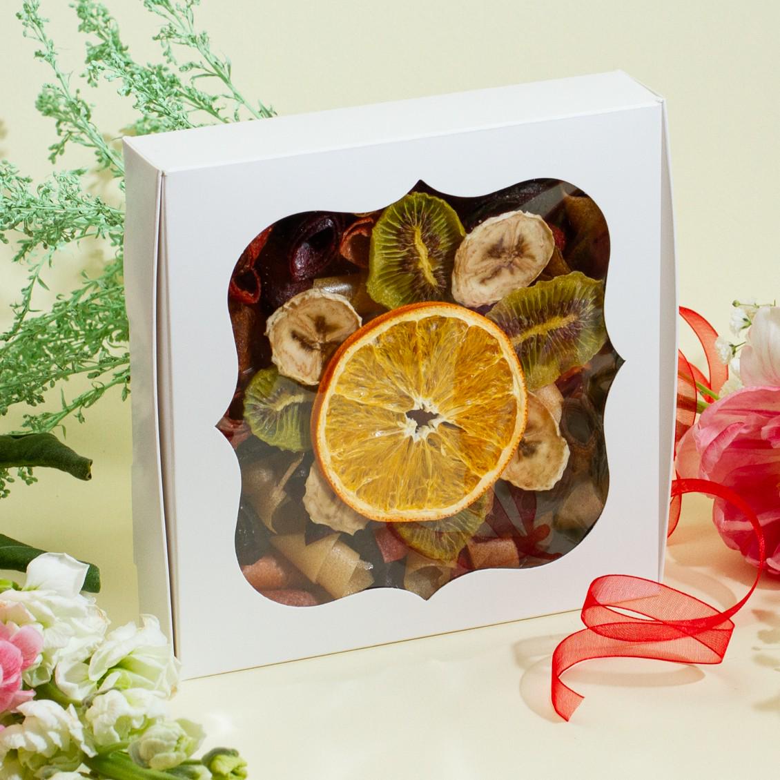 Набір пастили подарунковий Асорті міні снеків 200 г Білий (FS-05026/4)