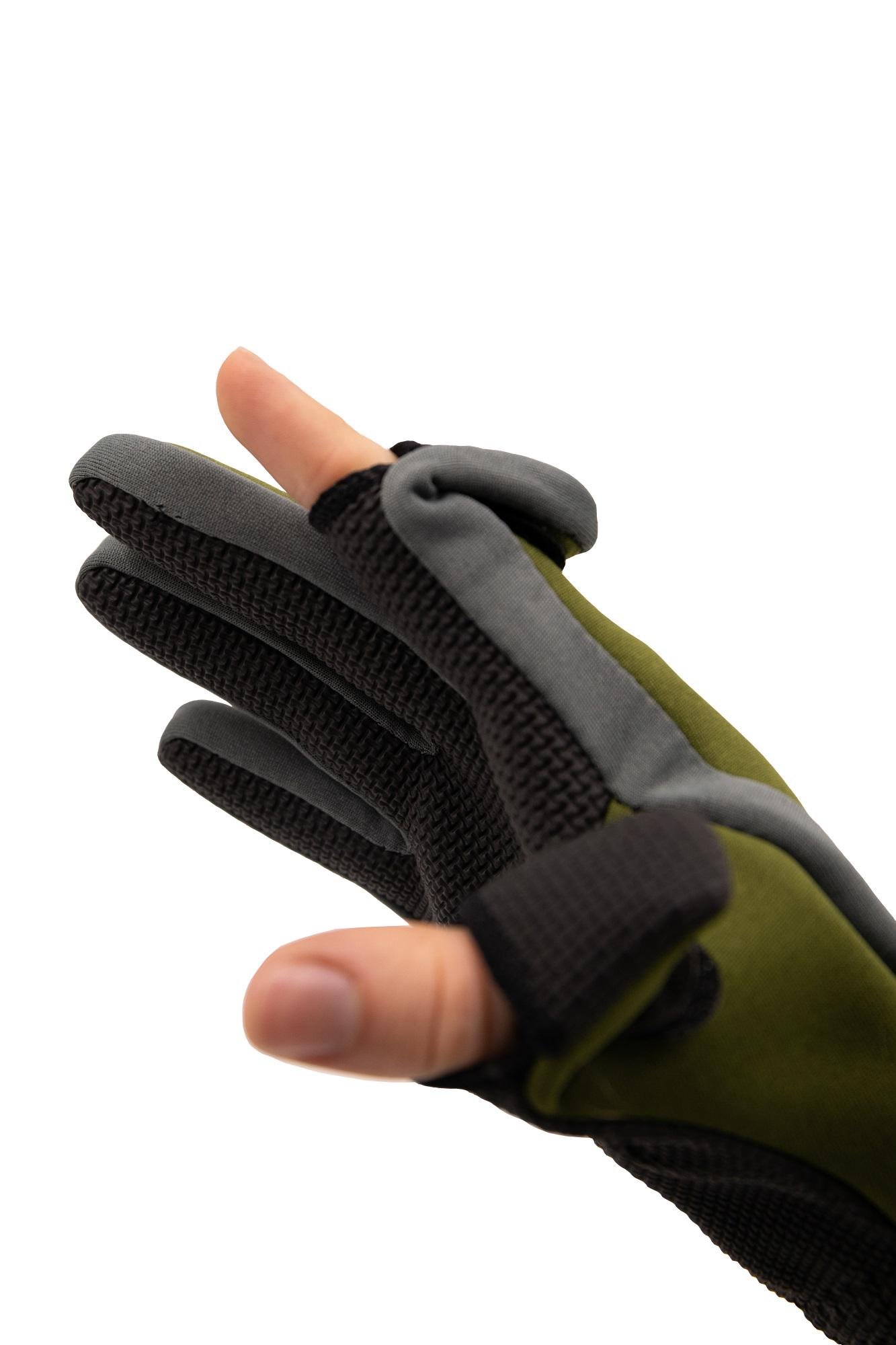 Перчатки неопреновые Tramp Effirt 1,5 мм Green (UTRGB-002-M) - фото 7