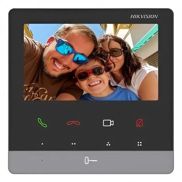 Видеодомофон с микрофоном и динамиками Hikvision DS-KH6100-E1 4,3" (99-00016890)
