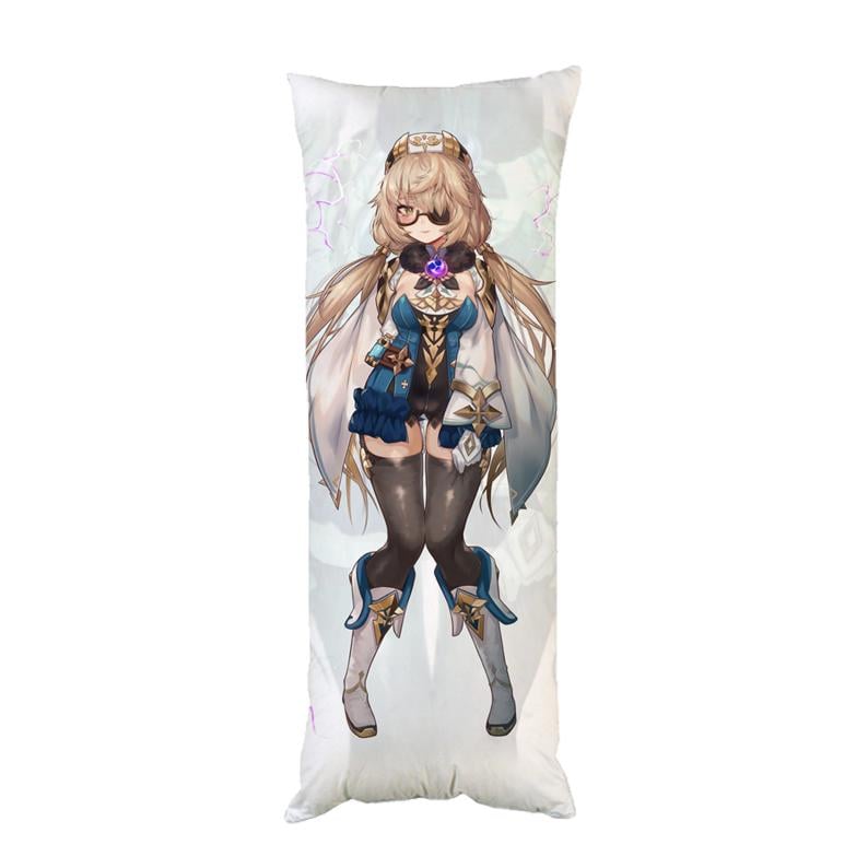 Подушка-обнимашка дакимакура Фишль Геншин удар двухсторонняя 40х100 см (dk017)