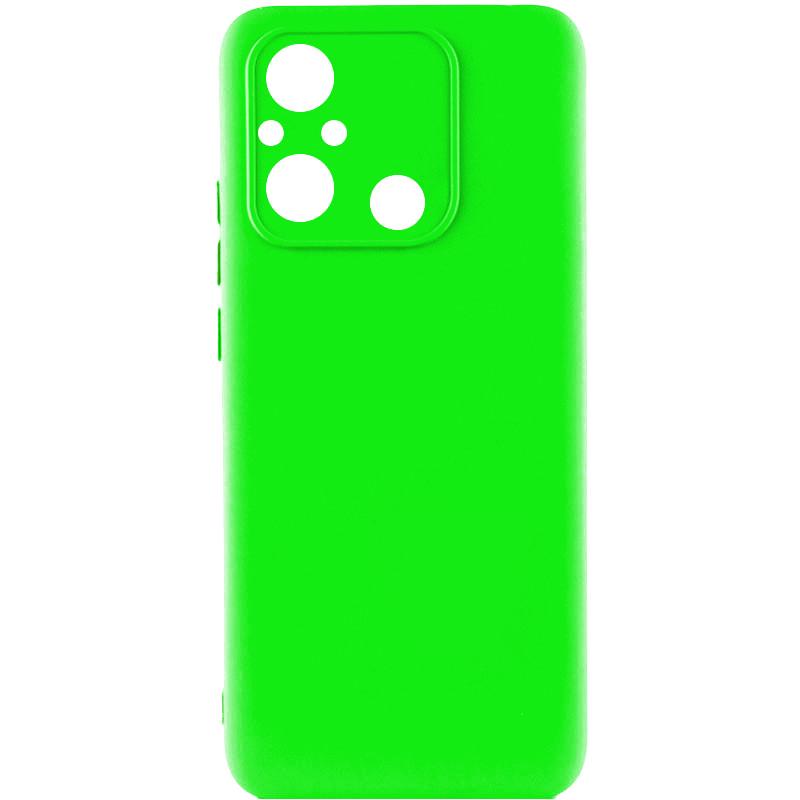 Протиударний чохол Silicone Cover Lakshmi Full Camera (A) для Xiaomi Redmi 12C Салатовий / Neon Green