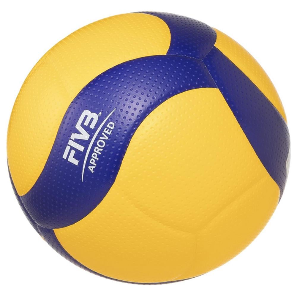 Мяч волейбольный тренировочный Mikasa V300W NE-V-300W Сине-желтый - фото 2