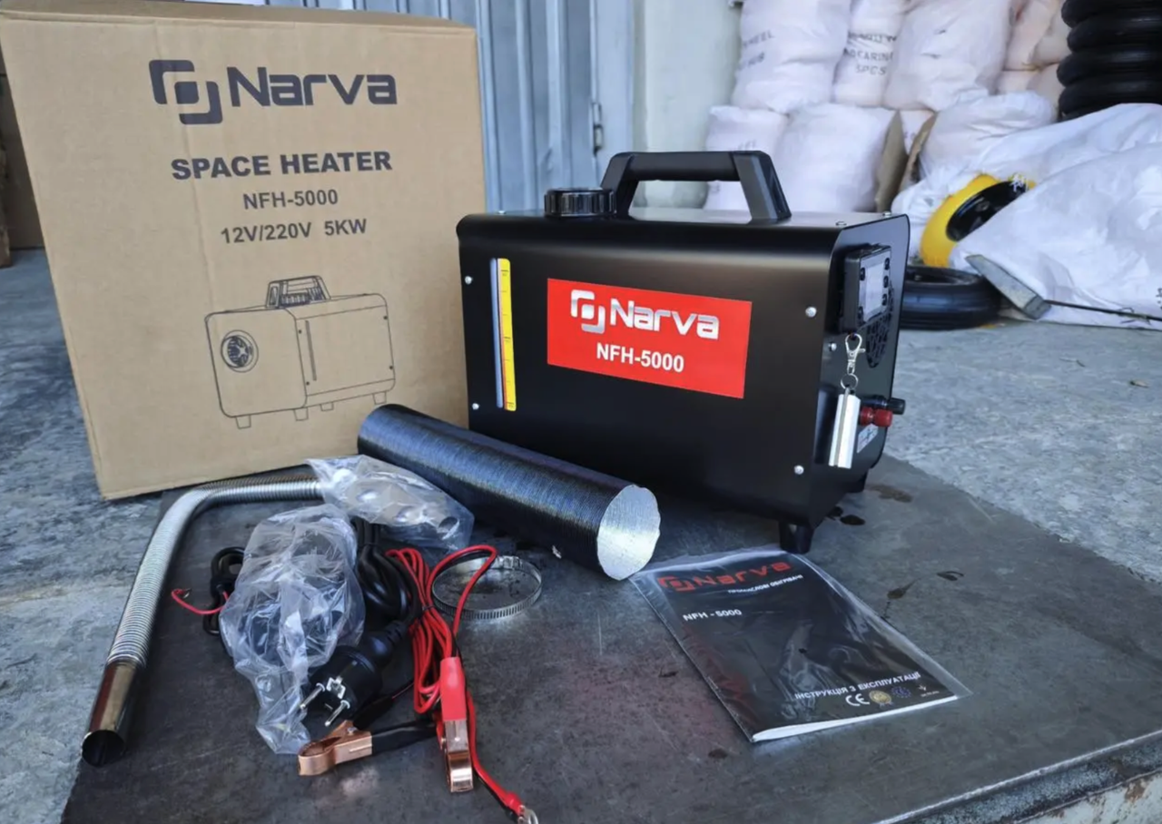 Обогреватель дизельный автономный NARVA NFH-5000 12V/220V 5 кВт - фото 2 Обогреватель дизельный автономный NARVA NFH-5000 12V/220V 5 кВт - фото 2