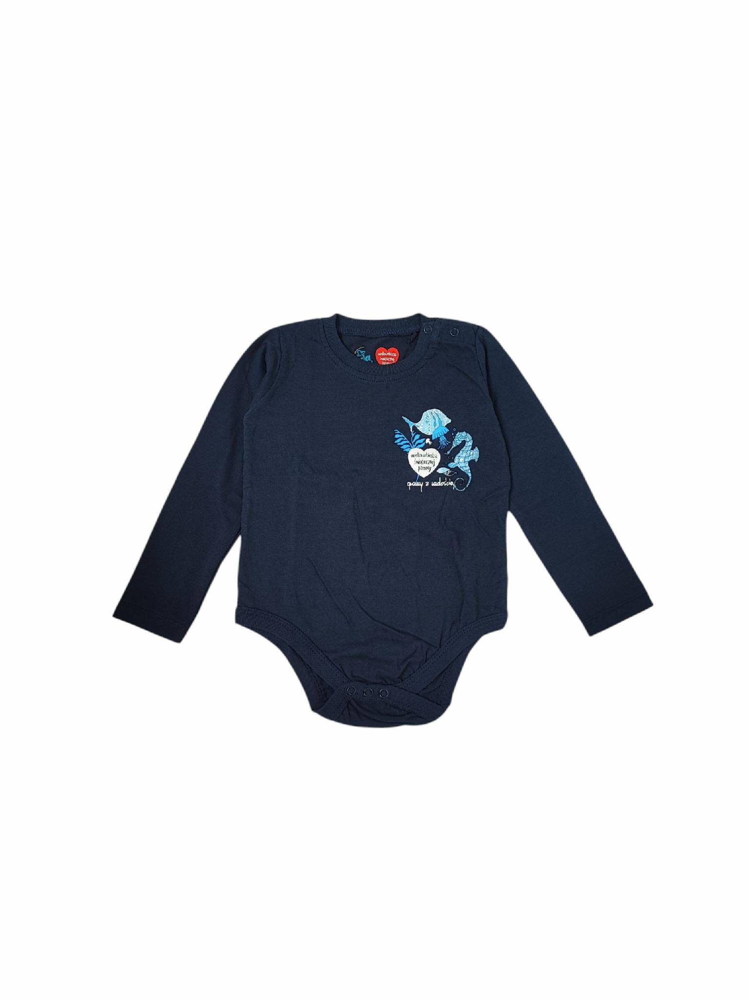 Боди детское для малышей Dada 68 см Темно-синий (24111502)