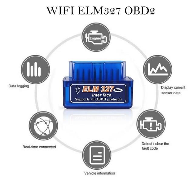 Автосканер Bluetooth ELM327 для діагностики автомобіля - фото 5 Автосканер Bluetooth ELM327 для діагностики автомобіля - фото 5