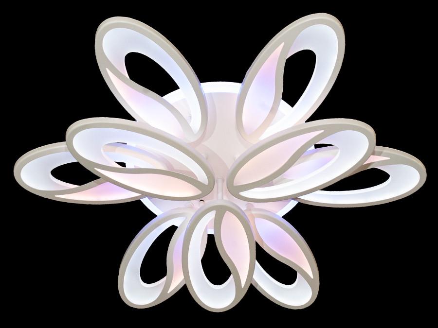 Люстра LED для спальни с пультом 8090-6+3WH-LS 150W на 21м2 Белый (1790706587) - фото 3 Люстра LED для спальни с пультом 8090-6+3WH-LS 150W на 21м2 Белый (1790706587) - фото 3