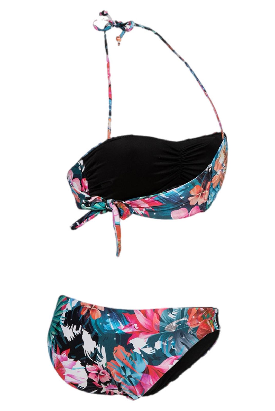 Жіночий купальник Arena BIKINI BANDEAU ALLOVER р. 44 Різнокольоровий (005955-800-44) - фото 7