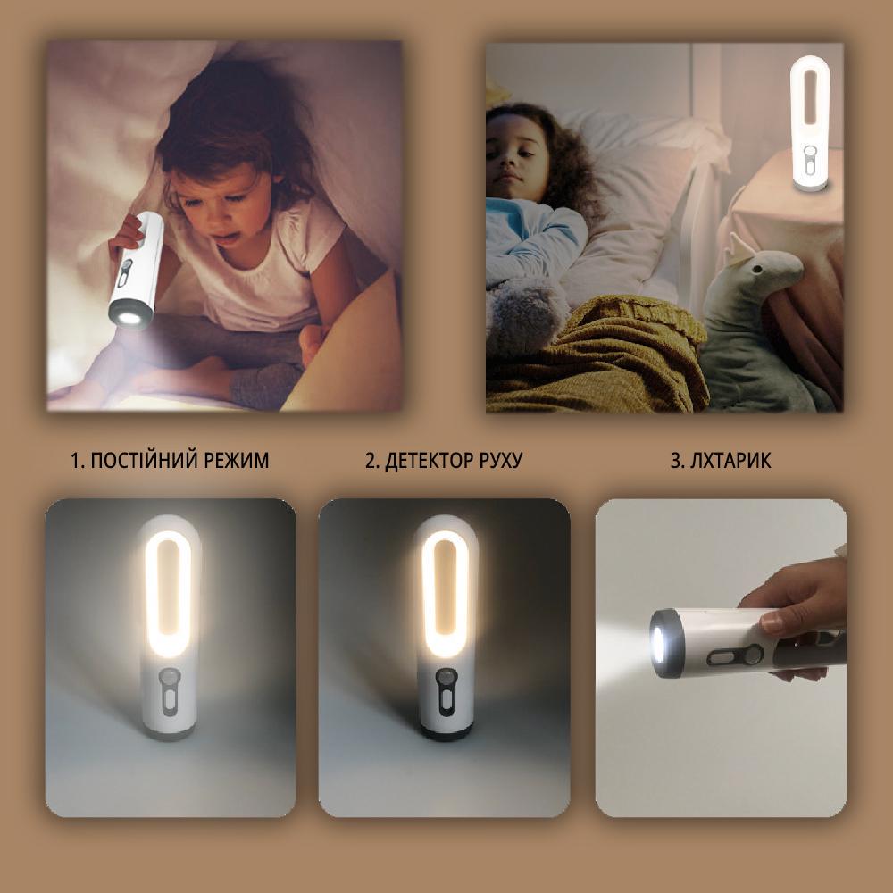 Фонарь-ночник светодиодный аккумуляторный (22494910) - фото 2