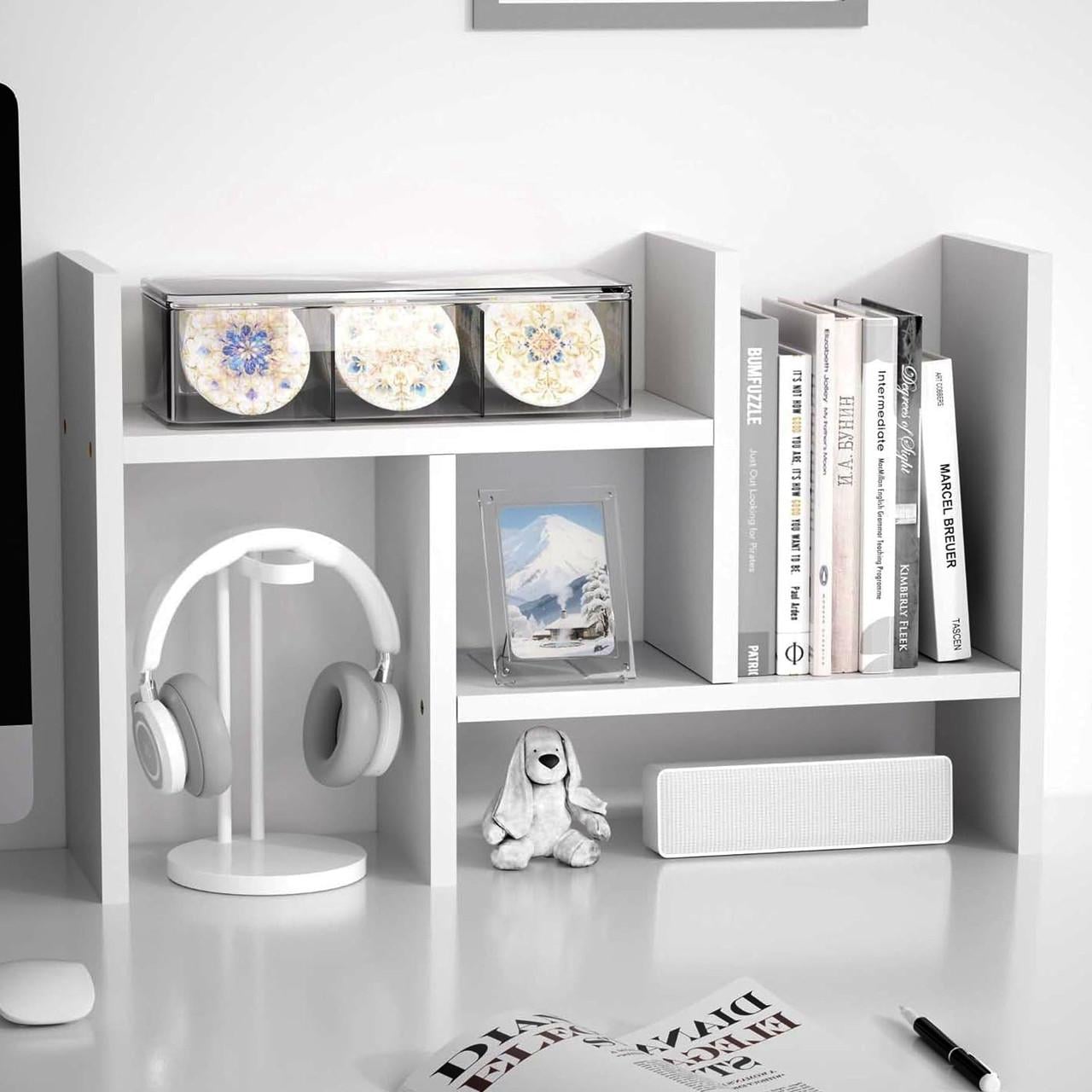 Полка книжная настольная из дерева Маралос Зефир (КПА-026020)