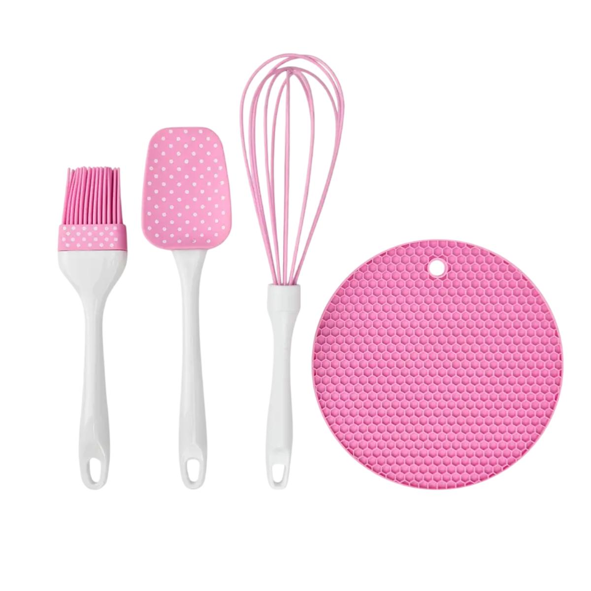 Набір лопатка/вінчик/пензлик/килимок A-PLUS (1956 G)