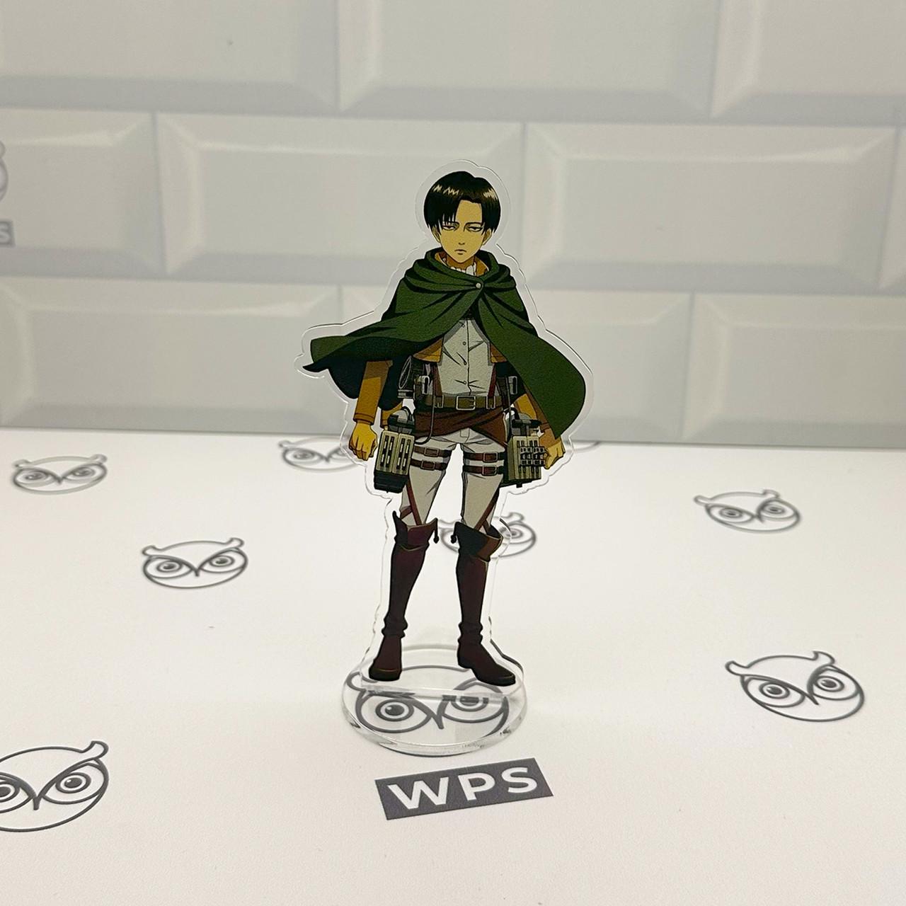 Фигурка коллекционная акриловая Аниме Атака титанов Леви Аккерман 2 15 см (2112670551)