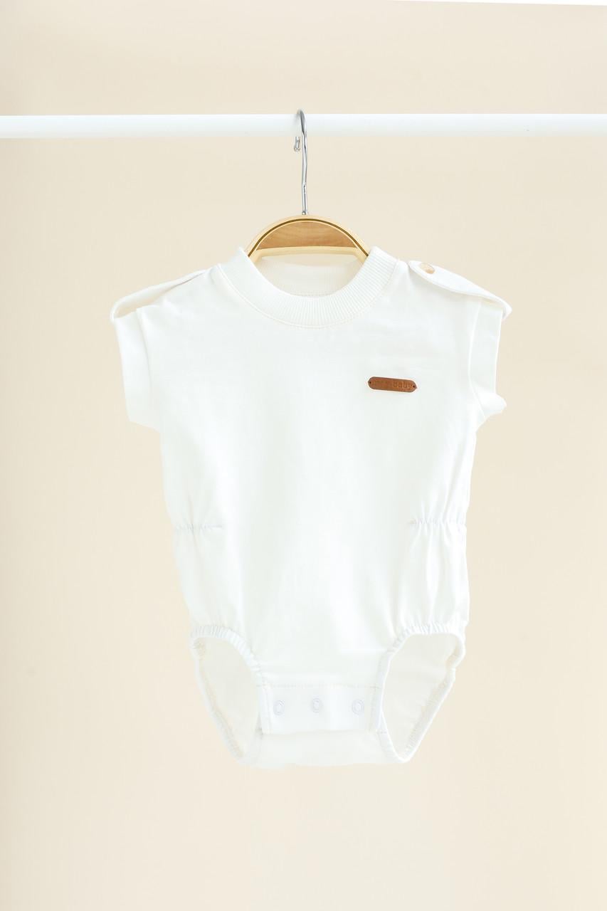 Боді-футболка дитяча дитяча Mag Baby Bernadette 80 см 9-12 міс. Молочний (2582213294)