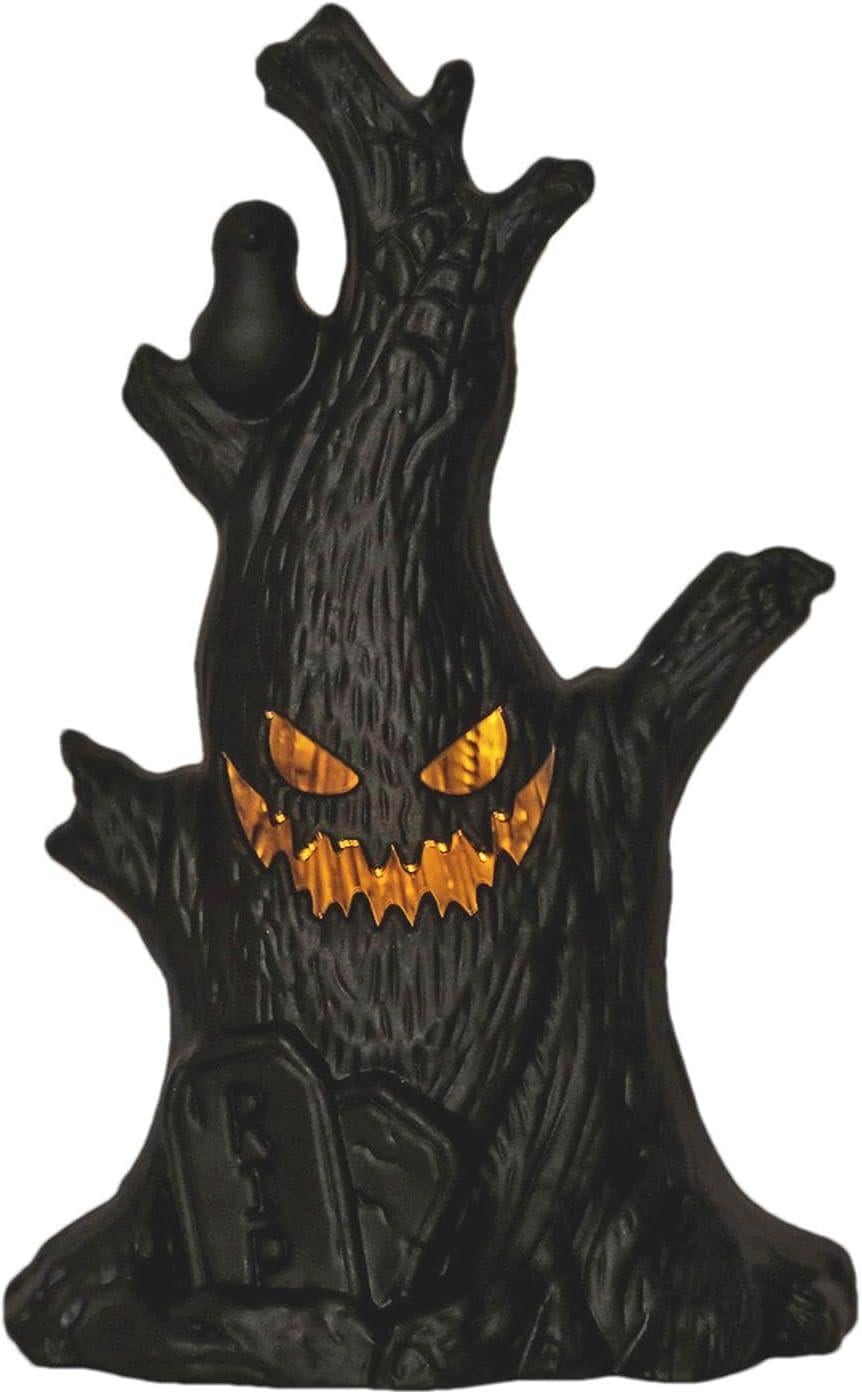 Свеча Led декоративная Призрак Теплый свет/Черный (8/732)