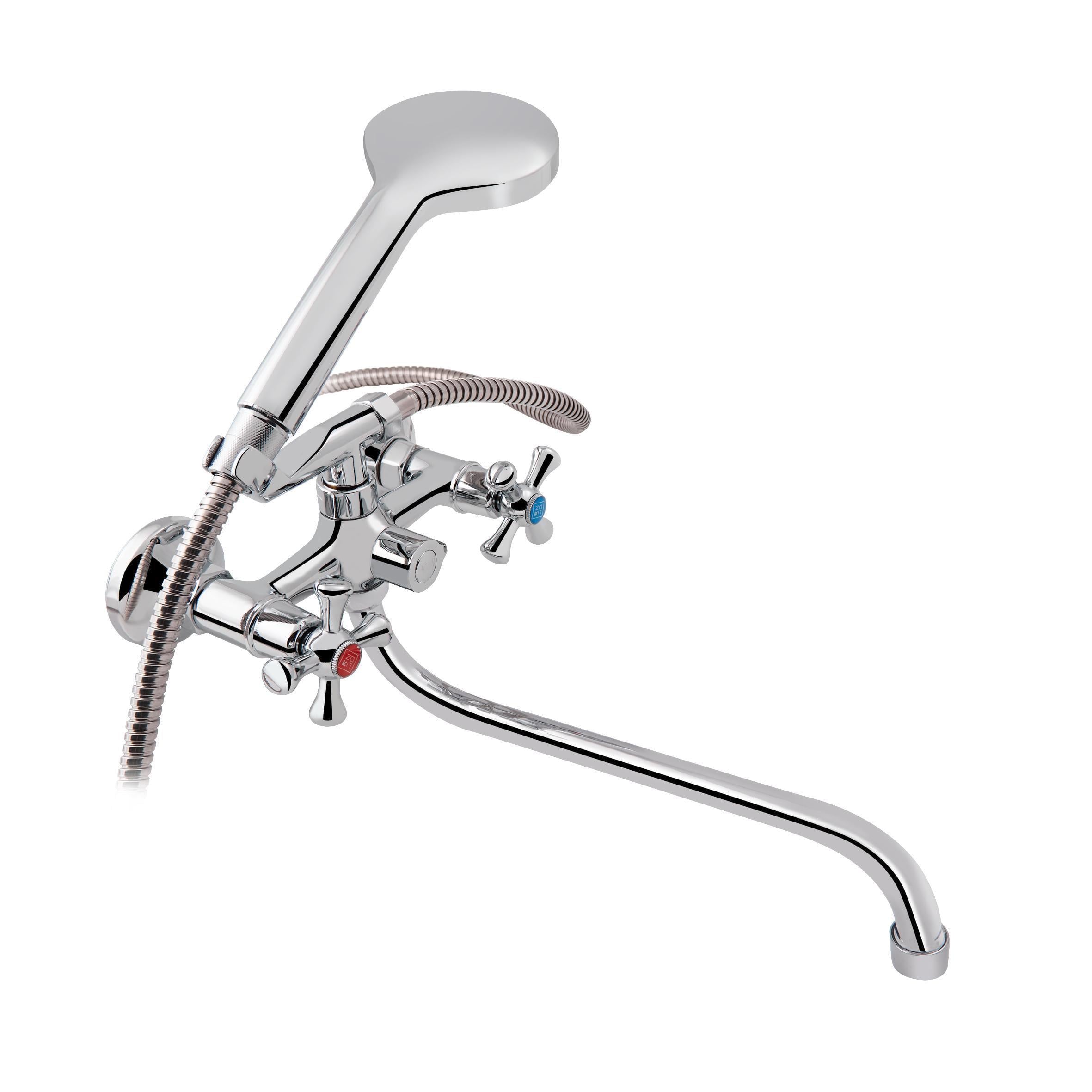 Смеситель для ванной Lidz CRM 75 21 140S