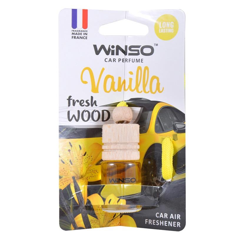 Ароматизатор WINSO Fresh Wood Vanilla 4 мл (530310)