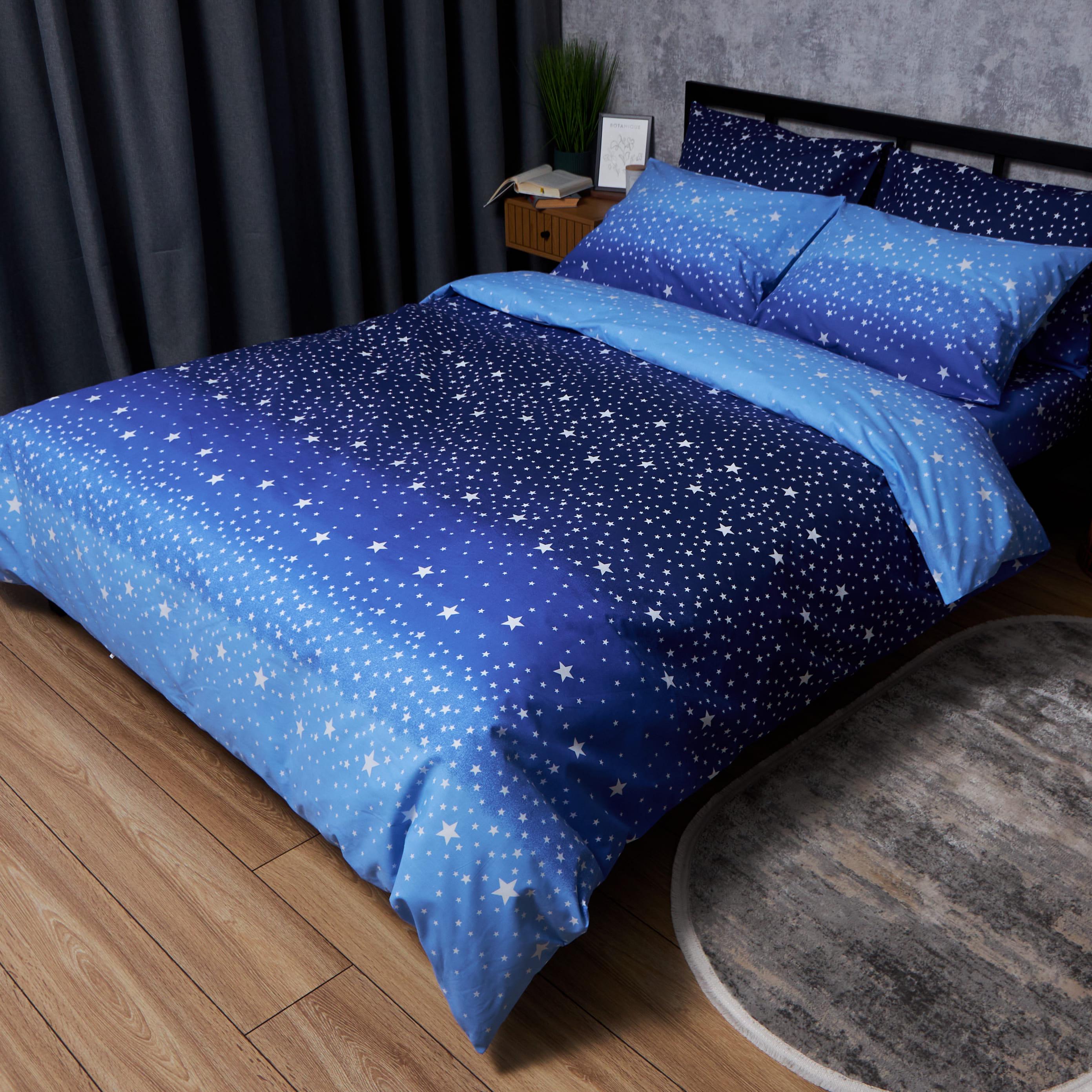 Пододеяльник Moon&Star Gold Люкс Night Glow бязь двуспальный 175x210 см (MS-870000682)