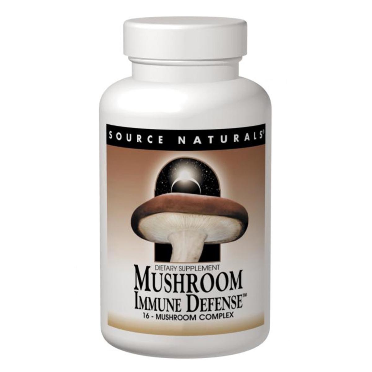 Комплекс з 15 різновидів грибів Source Naturals Mushroom Immune Defense 60 таблеток (SN1609)