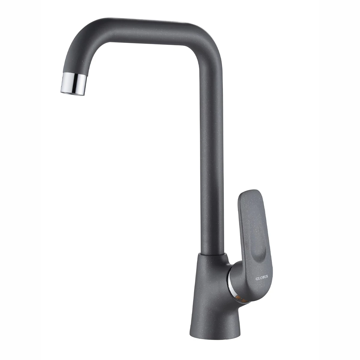 Смеситель для кухни Globus Lux Koln GLK-0203L-3-TITANIUM (1000000401)