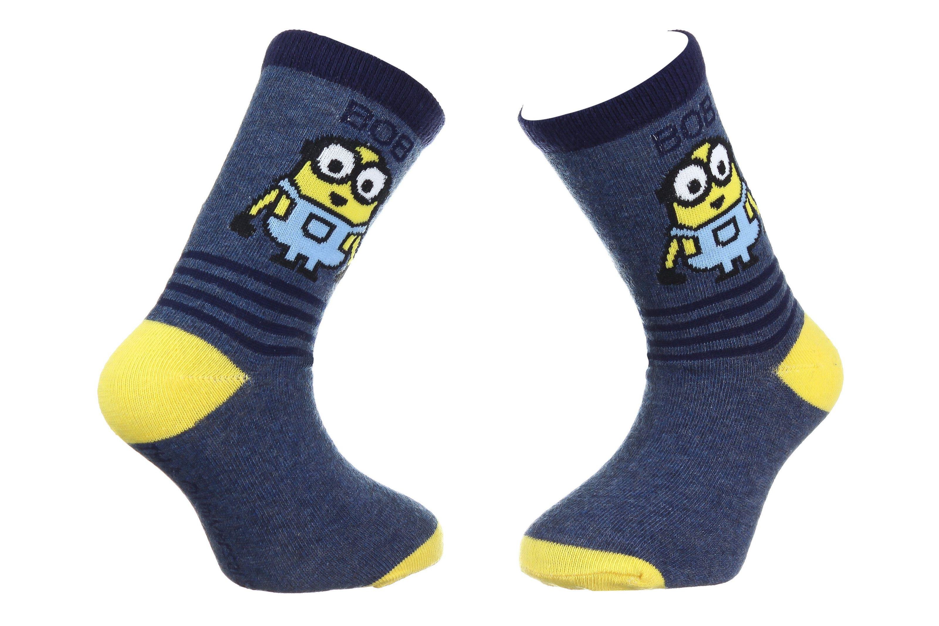 Шкарпетки Minions Bob р. 35-38 Blue (35124-3)