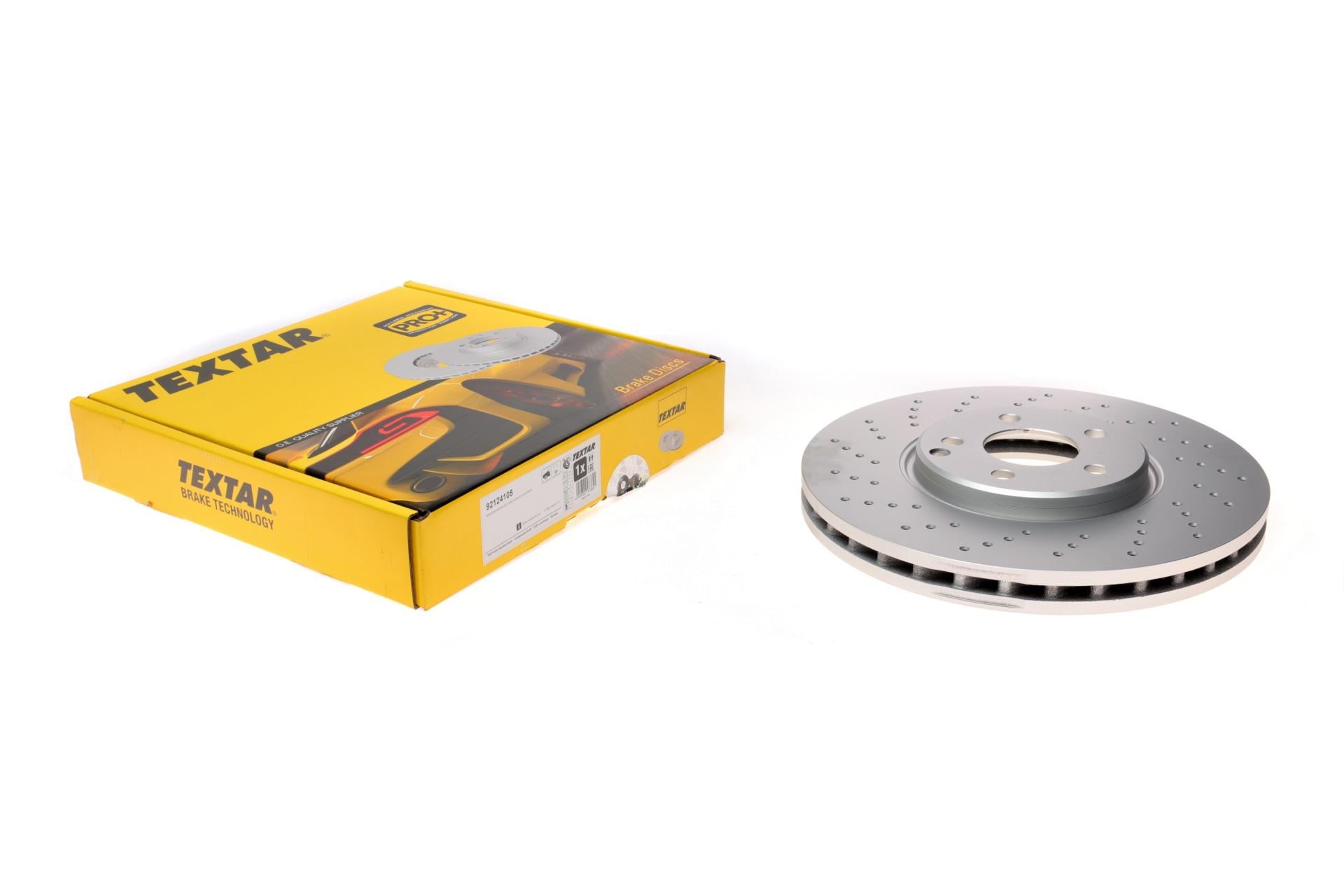 Диск тормозной передний TEXTAR PRO+ для Mercedes S-class W221/E-class W211/W212 05-13 350x32 мм (92176405)