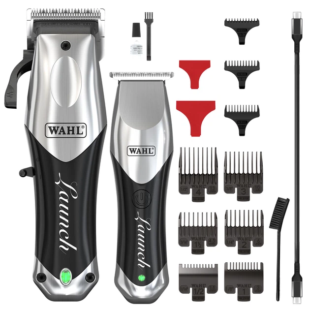 Набор для стрижки WAHL Launch Combo 3028732 машинка/триммер 6000 об/мин 150 мин USB-C (PH00642)