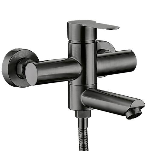 Смеситель для ванной Brinex Pure BRIPUR006GRP однорычажный Графитовый (247626)