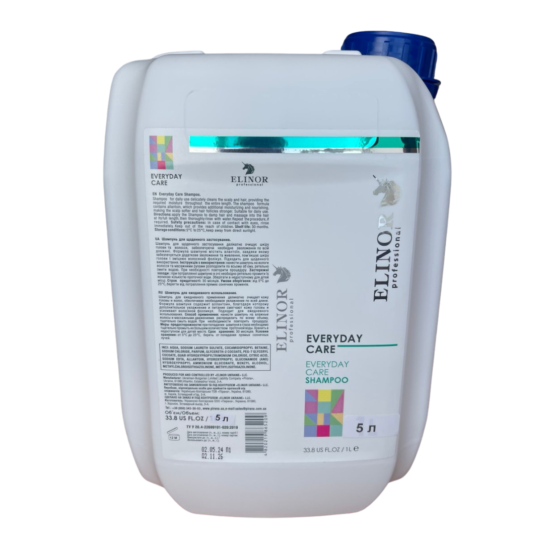 Шампунь для щоденного використання everyday care shampoo 5 л (EECS-5000)