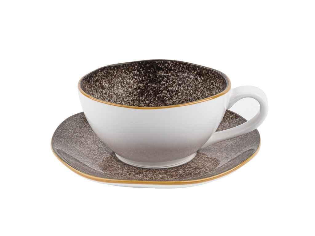 Чашка з блюдцем Krauff 220 мл (24-319-011)