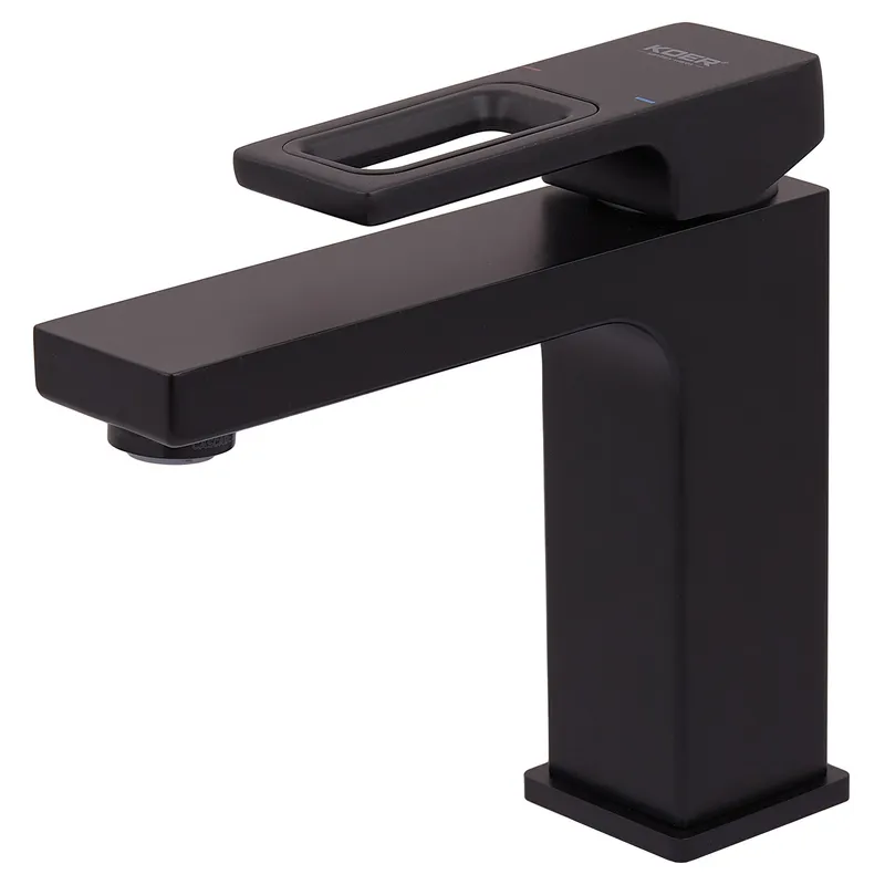 Смеситель для умывальника KOER KB-10009-05 Черный (KR3499)