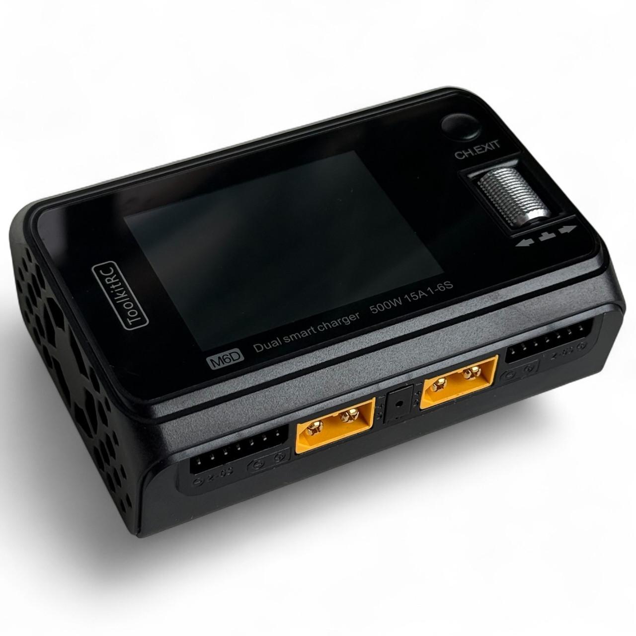 Зарядное устройство ToolkitRC M6D 500W 15A 1-6S (2746860805)