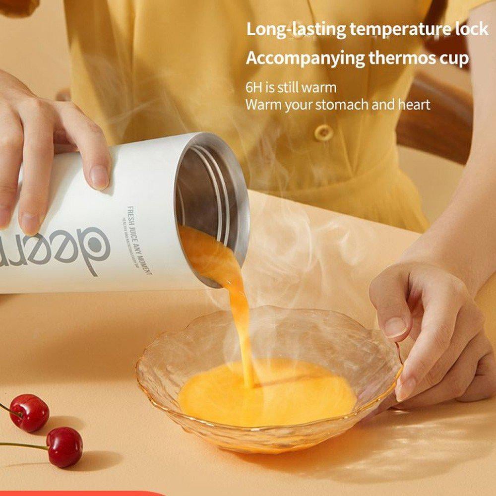 Фитнес-блендер Deerma Insulation Juice Cup (DEM-NU90) - фото 3 Фитнес-блендер Deerma Insulation Juice Cup (DEM-NU90) - фото 3