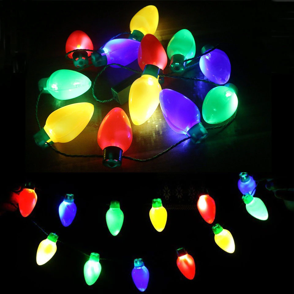 Гирлянда Свеча большая 35 мм 20 LED RG/RB LED Разноцветный (35321)