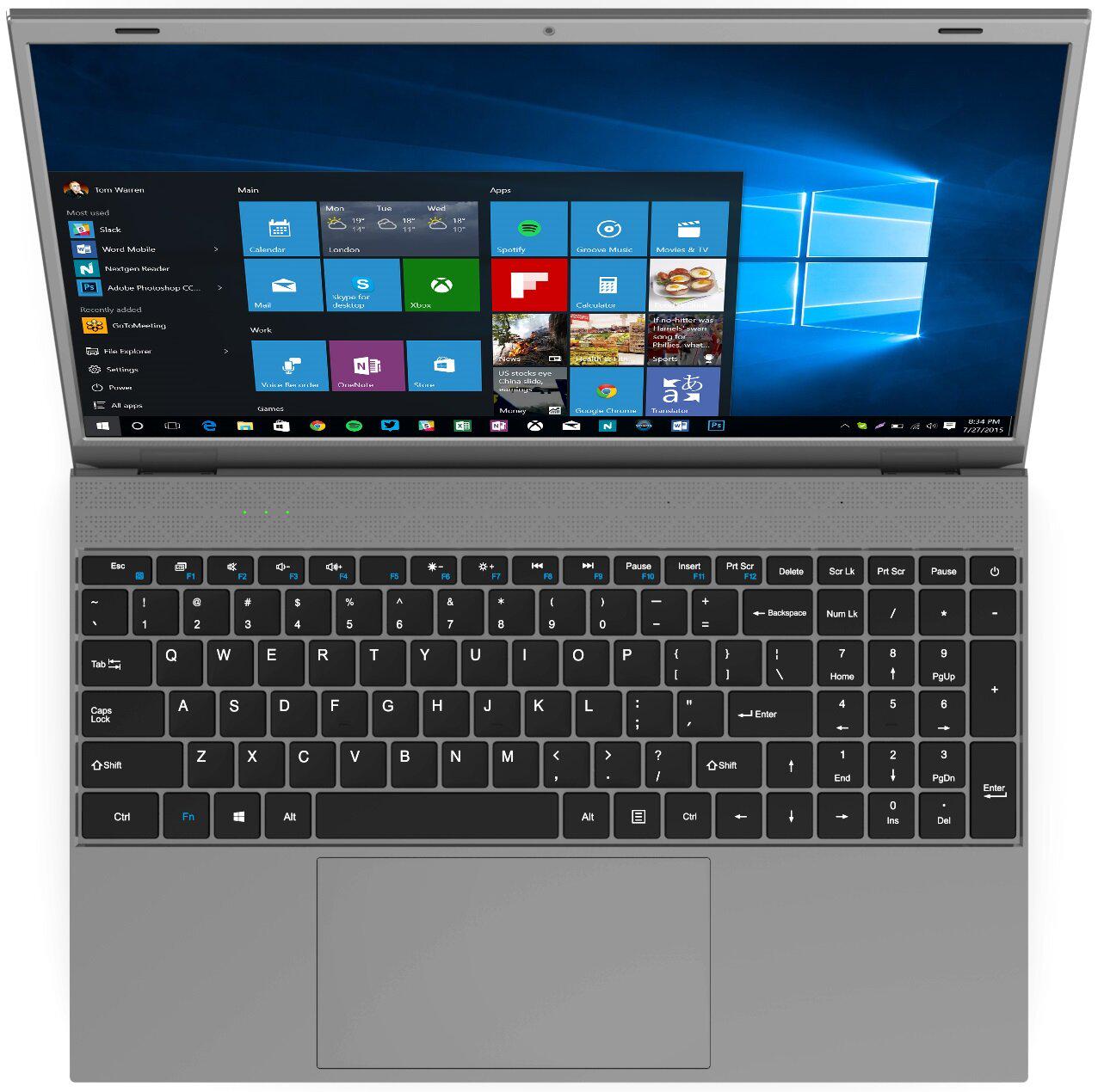 Ноутбук Maxcom mBook 15,6" IPS Celeron J4125 RAM 256 Gb SSD Windows 11 Home 8 Gb - фото 2