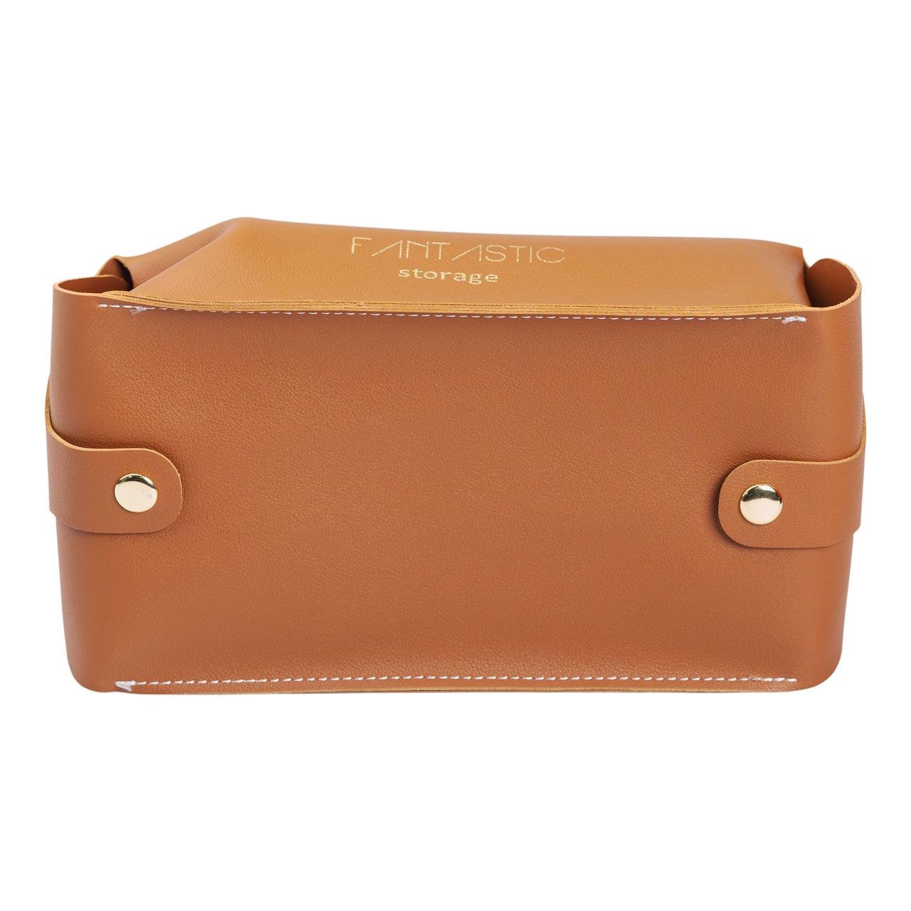 Органайзер для салфеток в салон автомобиля 22х11,5х9 см Коричневый (HP-3-210BR) - фото 3