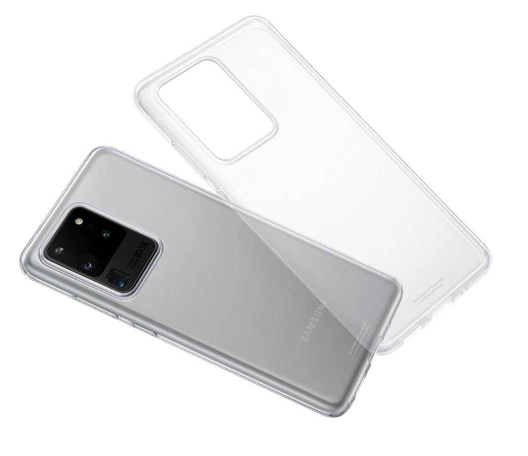 Чохол прозорий протиударний Official Clear Cover EF-QG988TTEGRU для Samsung Galaxy S20 Ultra 6.9" Crystal - фото 3