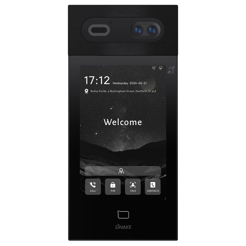 Панель виклику Android Dnake S617 8" із функцією розпізнавання обличчя (99-00021149)