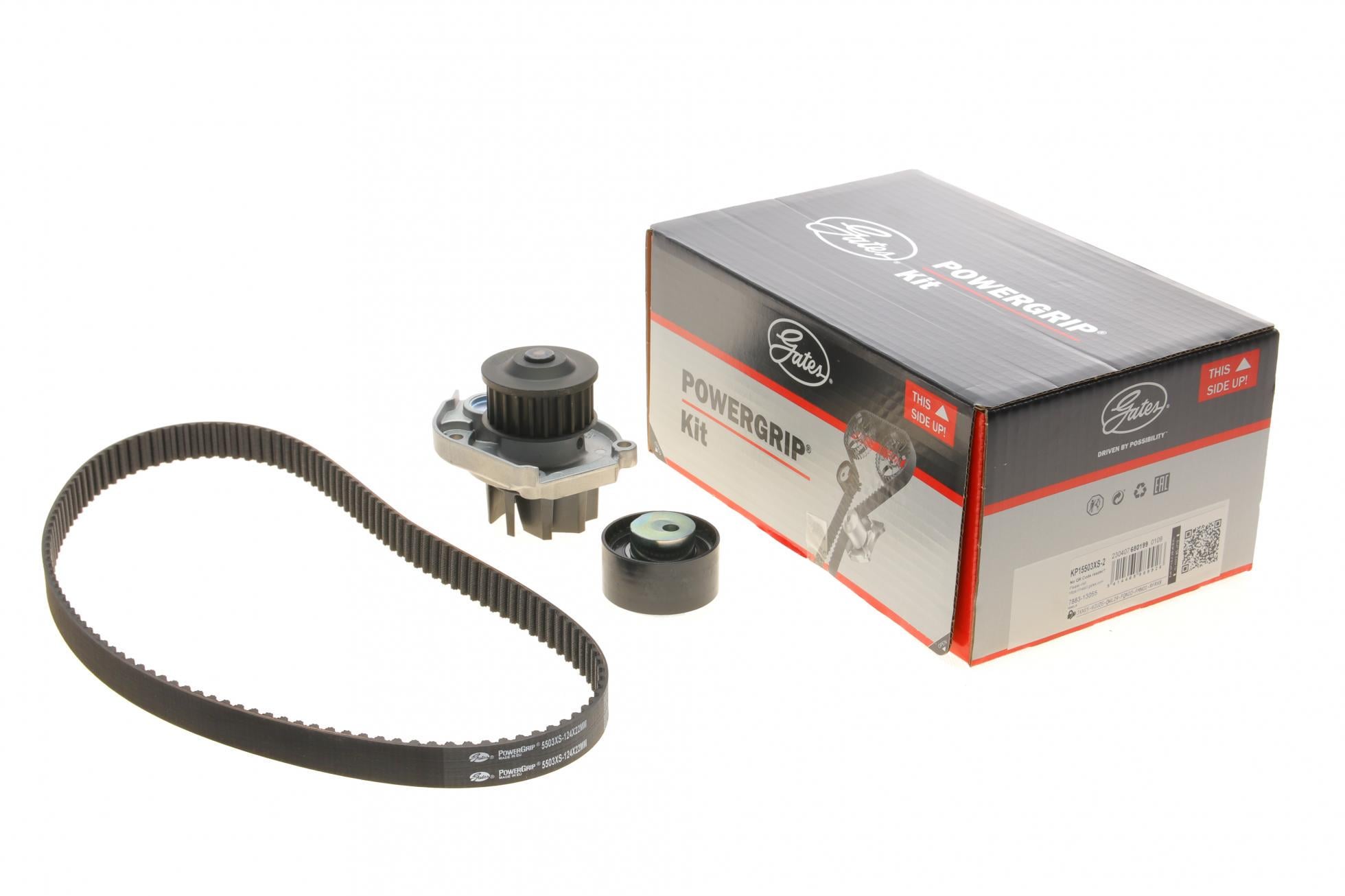 Комплект ГРМ і помпа GATES Fiat Doblo/Opel Combo/Jeep Renegade 1.4i 10- 22x124z (KP15503XS-2)