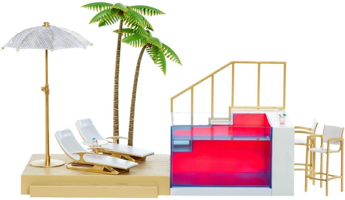 Ігровий набір для ляльок Rainbow High Color Change Pool & Beach Вечірка біля басейну (30776754)